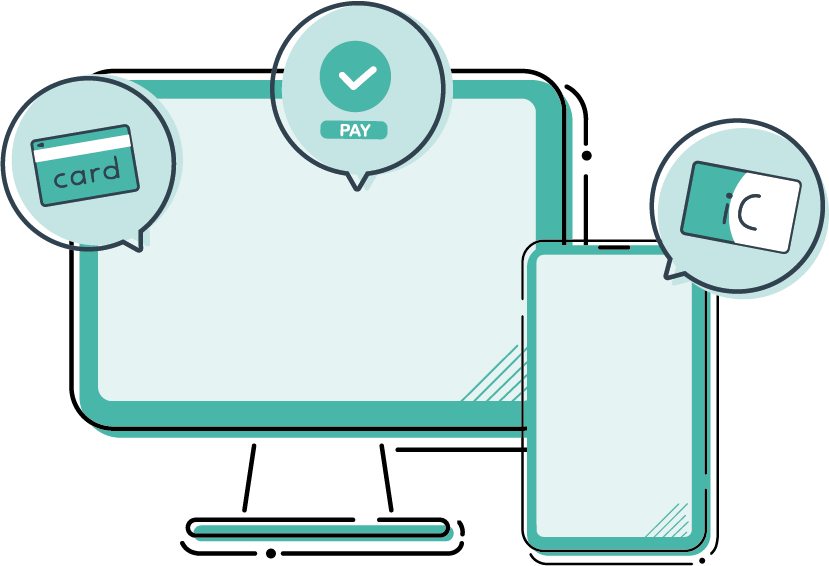 キャッシュレス決済対応